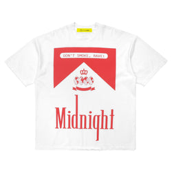 Don't Smoke, Rave Tee - White
