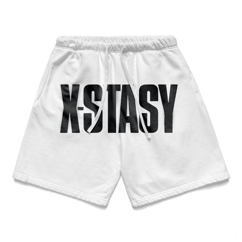 X-Stasy Sweatshorts - White