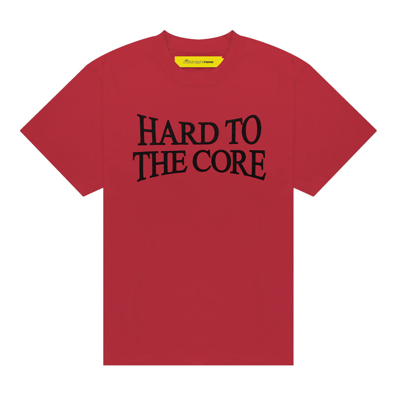 Midnight Rave Hard To The Core Tee - Red