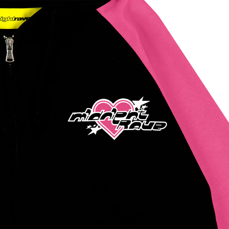 Midnight Rave Zip Up Hoodie